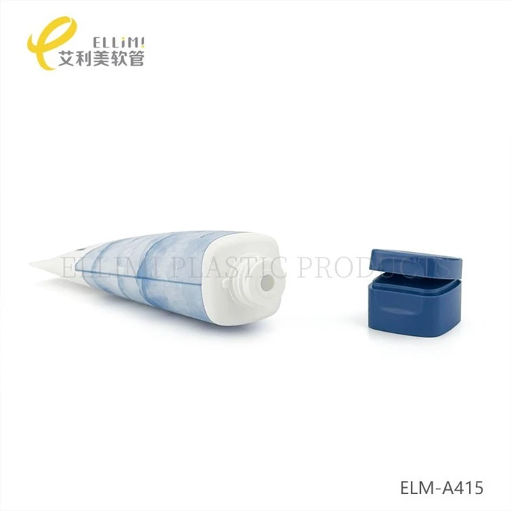 35-spec Low-profile Square Flip-top Lid Flexible Tube For Facial Cleanser best