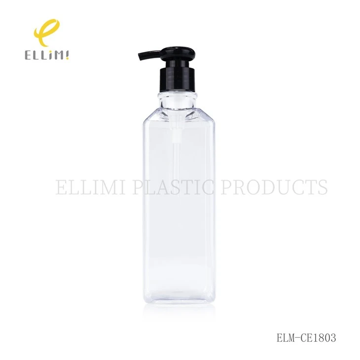 350ML 500ML PET Cylinder Shape Empty Cosmetic Bottle For Lotion Serum Skincare Cream best