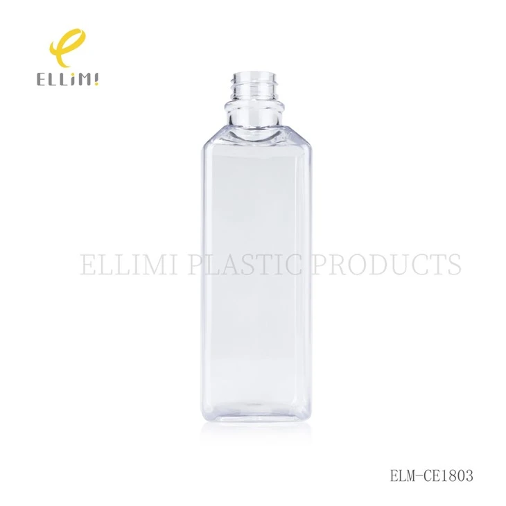 350ML 500ML PET Cylinder Shape Empty Cosmetic Bottle For Lotion Serum Skincare Cream factory
