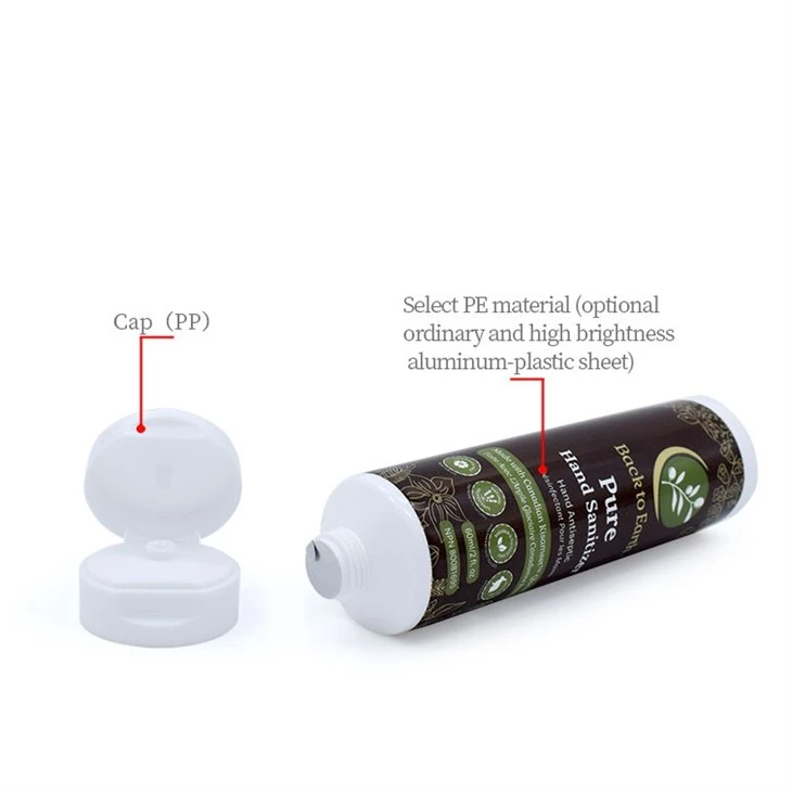 35ml Round Flip-Top Cosmetic Tube For Hand Cream high quality