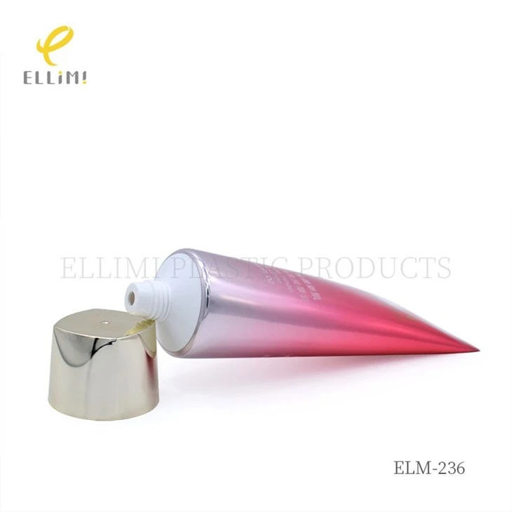 35ml Round Square Cap Soft Cosmetic Tubes For Facial Cleanser suppliers