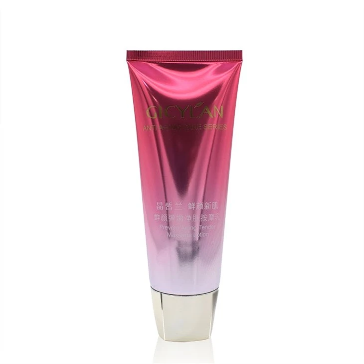 35ml Round Square Cap Soft Cosmetic Tubes For Facial Cleanser