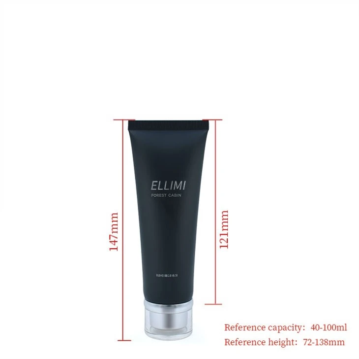 35mm Acrylic Drum-Edge Twist Cap Soft Cosmetic Tubes For Moisturizing Lotion price