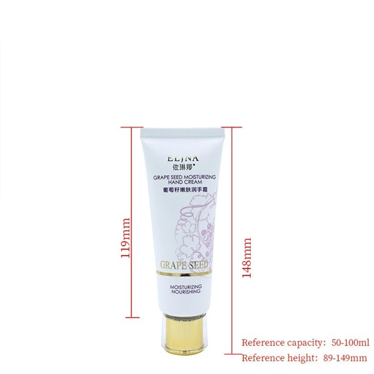 35mm Acrylic Trapezoid Cap Soft Cosmetic Tubes For Hand Cream price