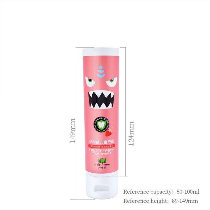 35mm Right-Angle Flip-Top Cosmetic Tube For Children's Toothpaste price