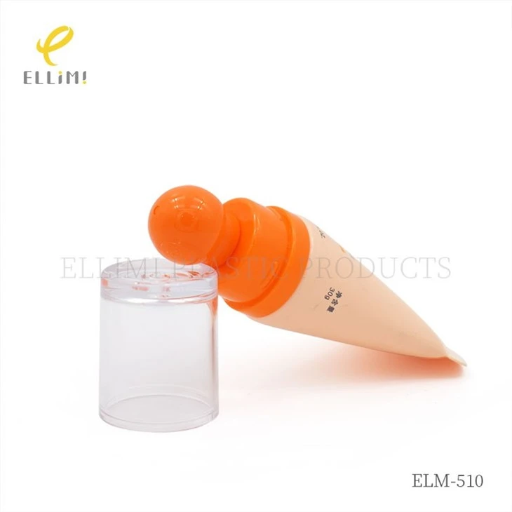 35mm Yellow Bead Massage Combo Cap Tube factory