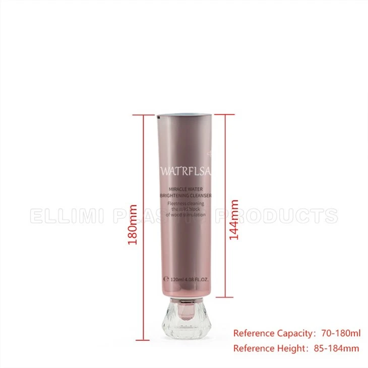 40 Acrylic High Diamond Cap Tube