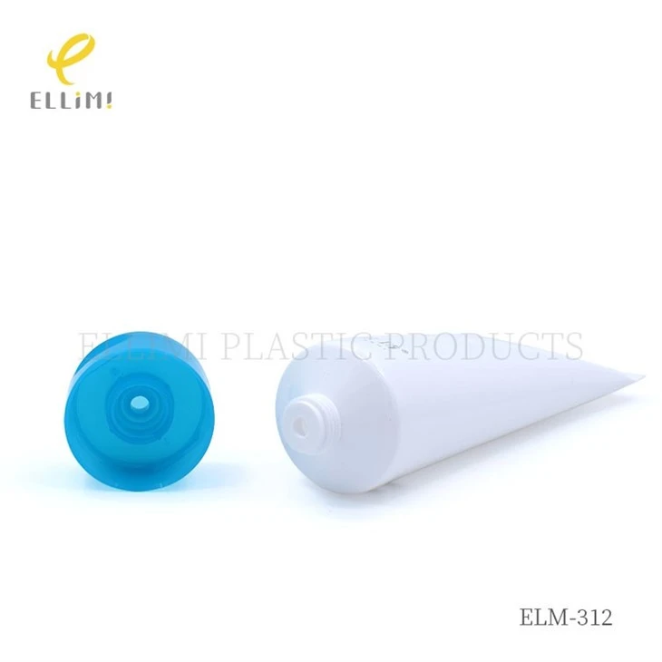 40ml Round Flip-Top Cosmetic Tube For Facial Cleanser factory
