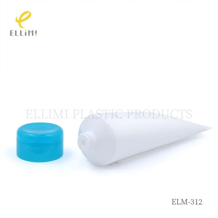40ml Round Flip-Top Cosmetic Tube For Facial Cleanser suppliers