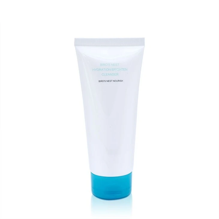 40ml Round Flip-Top Cosmetic Tube For Facial Cleanser