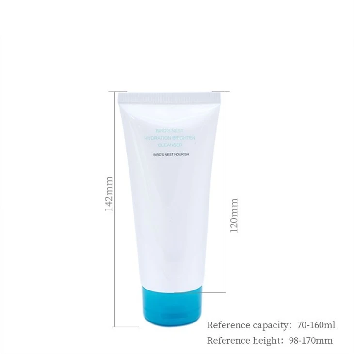40ml Round Flip-Top Cosmetic Tube For Facial Cleanser price