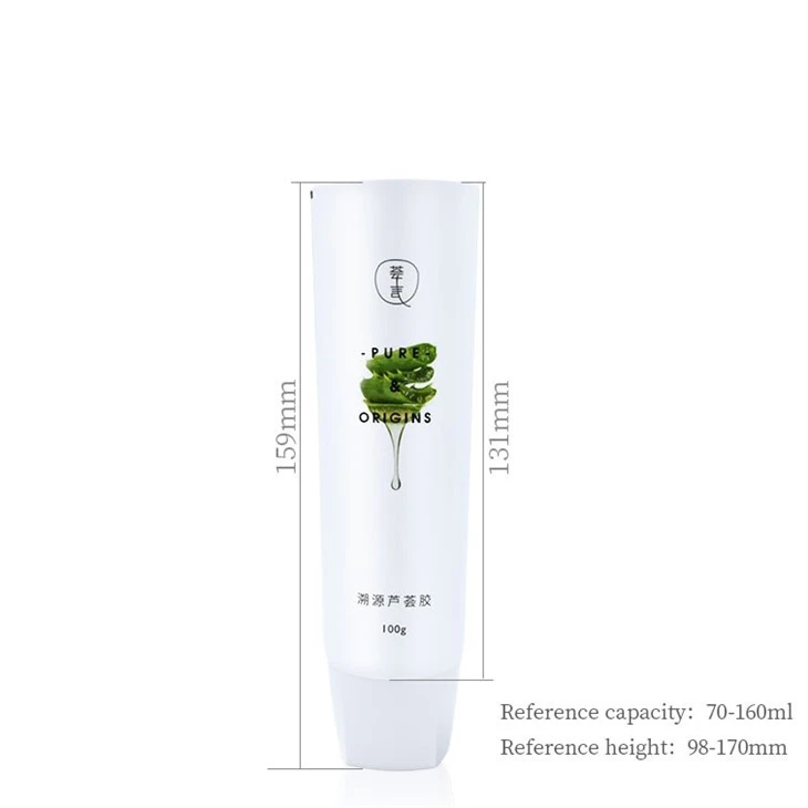 40ml Square-Round Cap Cosmetic Tube For Gel-Based Productsm price