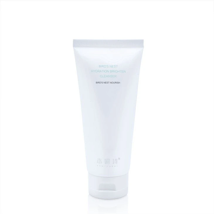 40ml Straight Flip-Top Cosmetic Tube For Facial Cleansers suppliers