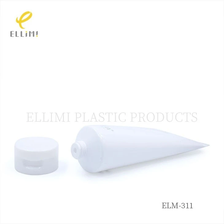 40ml Straight Flip-Top Cosmetic Tube For Facial Cleansers best