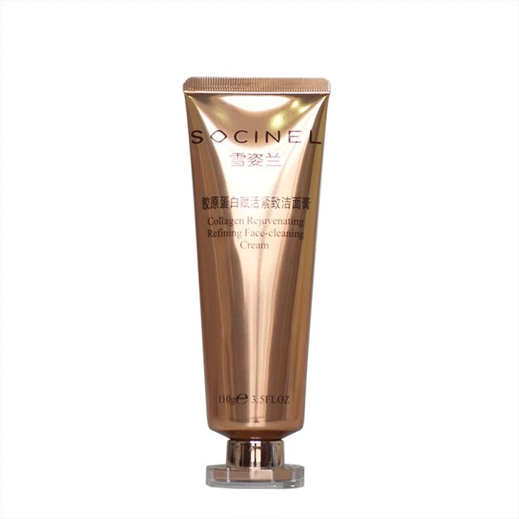 40mm Acrylic Single-Layer Polygonal Cap Cosmetic Squeeze Tube