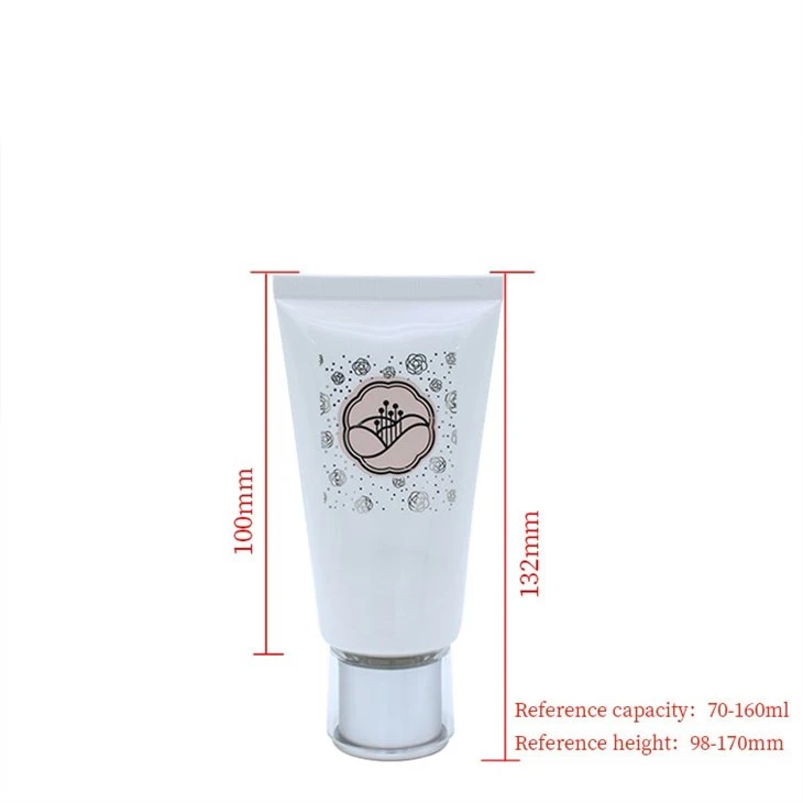 40mm Acrylic Trapezoid Cap Cosmetic Tube For Moisturizing Lotion price