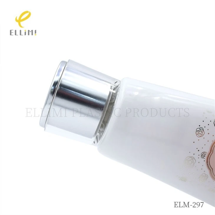 40mm Acrylic Trapezoid Cap Cosmetic Tube For Moisturizing Lotion best