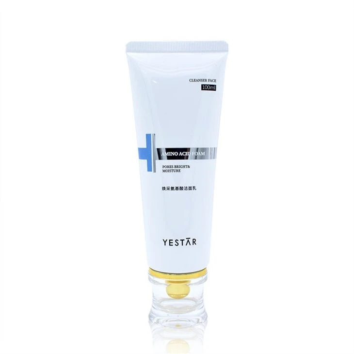 40mm Acrylic Waist-Reduction Cap Cosmetic Tube For Hair Treatment Cream