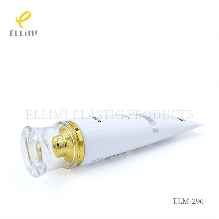 40mm Acrylic Waist-Reduction Cap Cosmetic Tube For Hair Treatment Cream suppliers