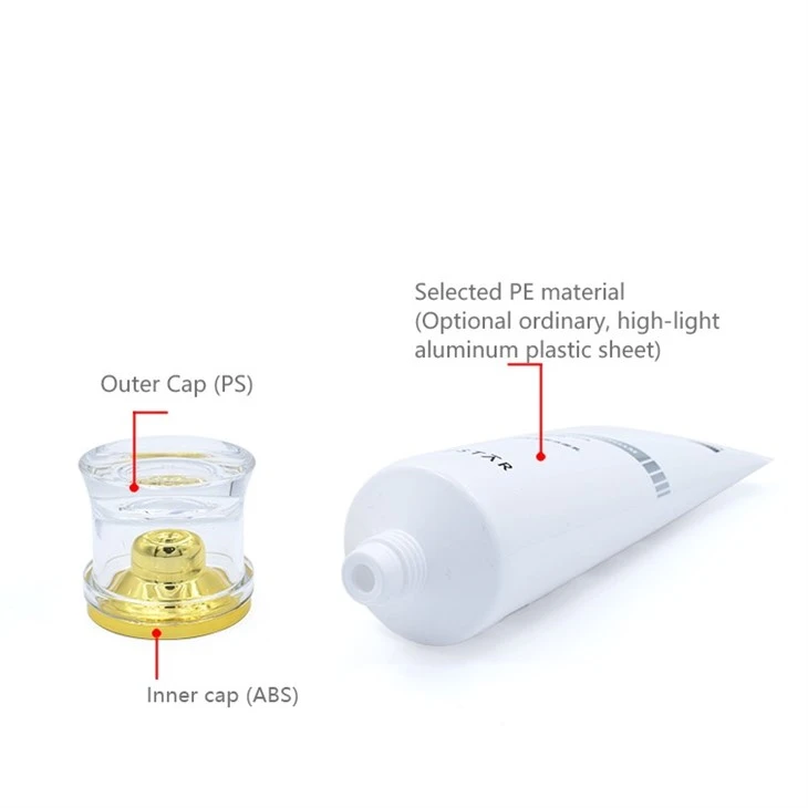 40mm Acrylic Waistline Cap Tube