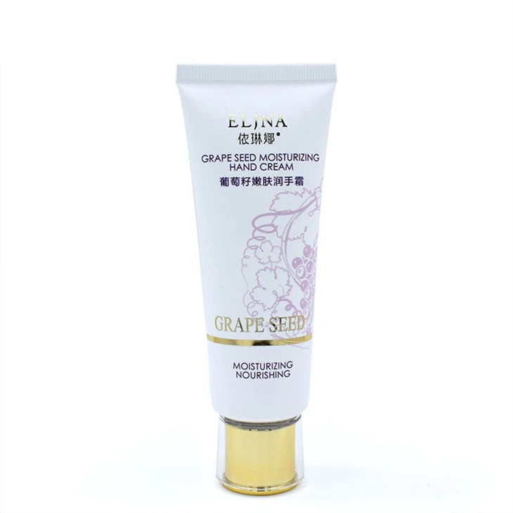 40mm Acrylic Wide-Drum Twist Cap Cosmetic Tubes For Facial Cleanser