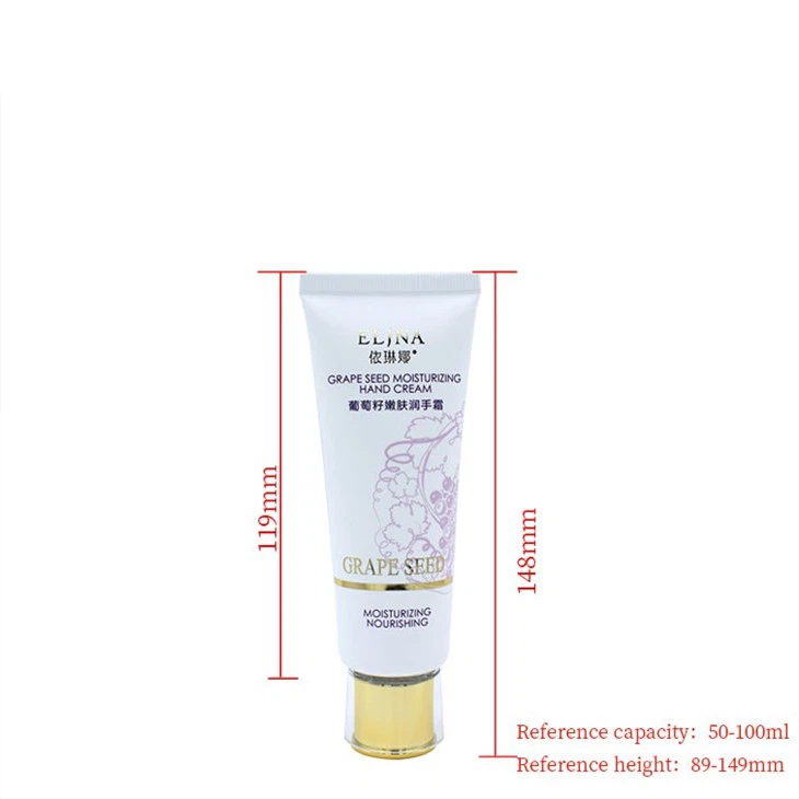 40mm Acrylic Wide-Drum Twist Cap Cosmetic Tubes For Facial Cleanser price