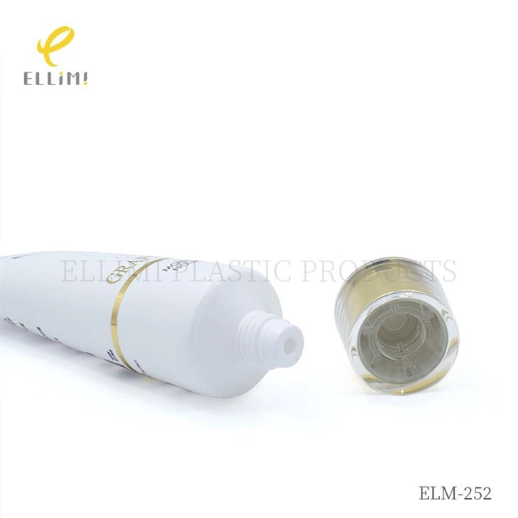 40mm Acrylic Wide-Drum Twist Cap Cosmetic Tubes For Facial Cleanser factory
