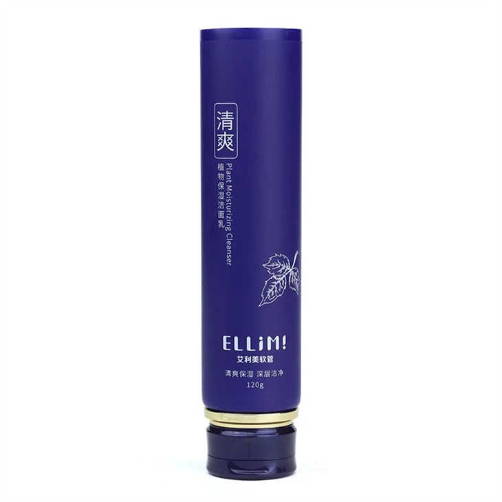40mm Cosmetic Tube With Ringed Flip Cap