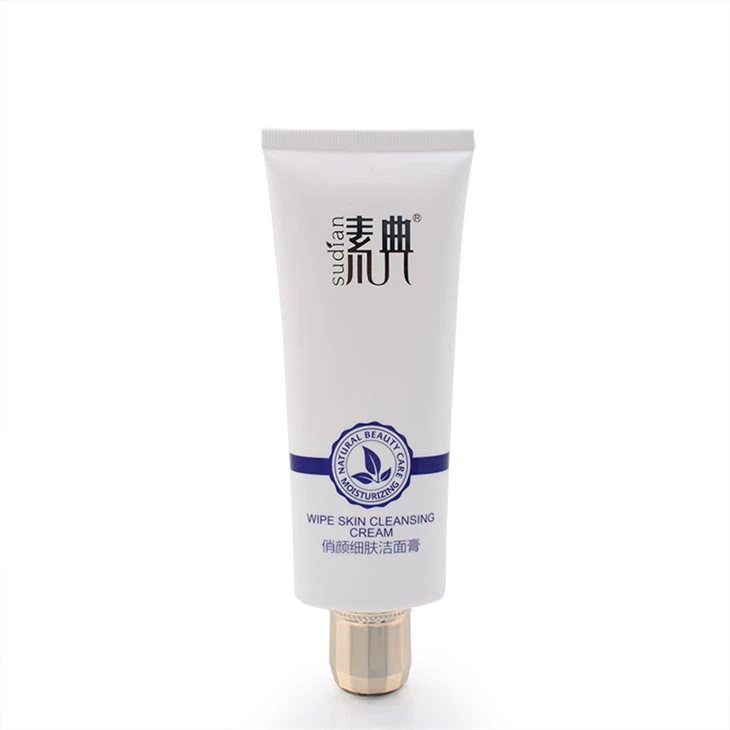 40mm Cylindrical Rhombic Cover Hoses For Facial Cleansing Creams