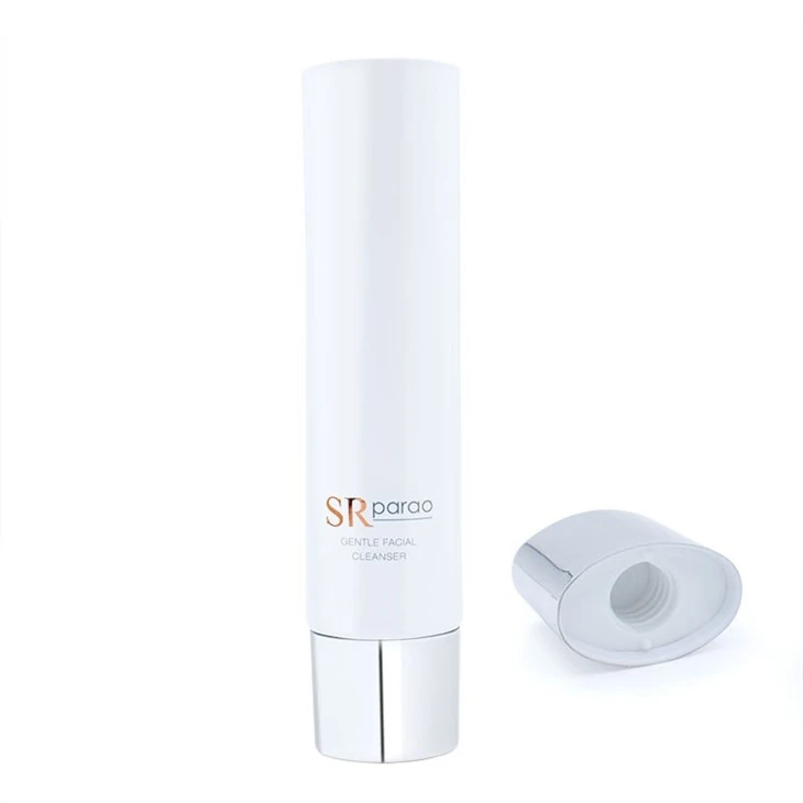 40mm Double-Layer Ultra-Flat Cap Tube For Makeup Removal Balms