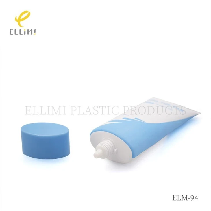 40mm Flat-Thread Twist Cap Tube With 7.5mm Wide Opening Insert For Hand Cream suppliers