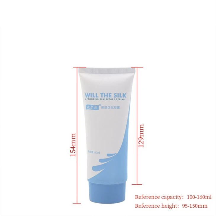 40mm Flat-Thread Twist Cap Tube With 7.5mm Wide Opening Insert For Hand Cream high quality
