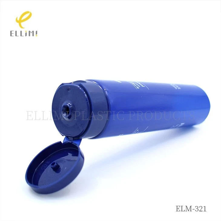 45ml Straight Flip-Top Cosmetic Tube For Massage Cream suppliers