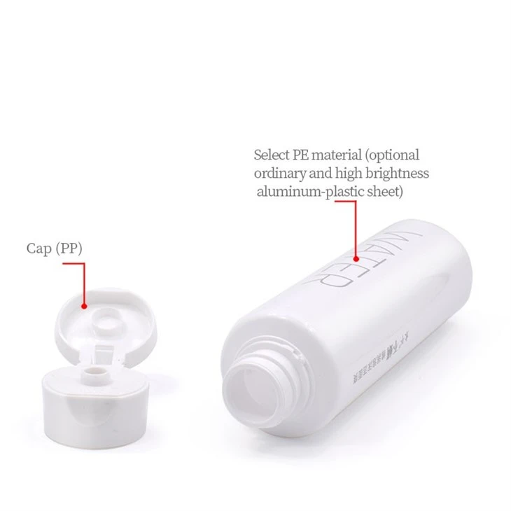 45mm Doctor Flip-Top Cosmetic Plastic Tube ForCleaner high quality