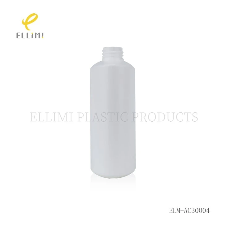 500ml PE Plastic Cosmetic Packaging Containers With Pump Bottle For Skincare Serum Oil Custom Color Logo UV/Silk Screen Printing high quality