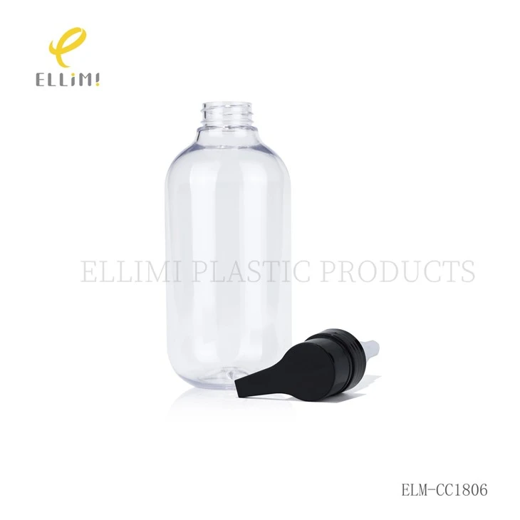 500ML PET Cylinder Shape Empty Cosmetic Bottle For Lotion Serum Skincare Cream best
