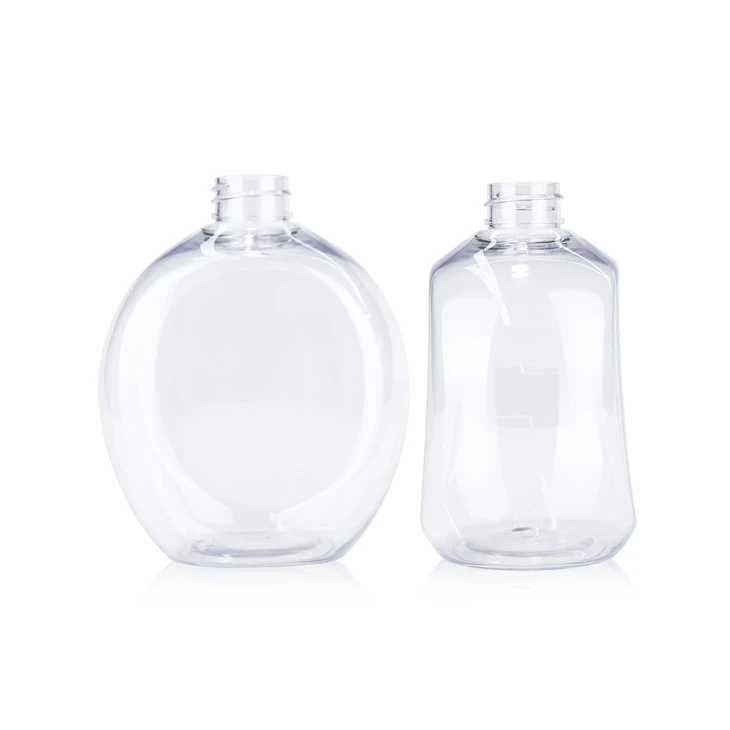 500ML PET Cylindrical Empty Bottle, Ideal For Skin Lotion & Facial Serum