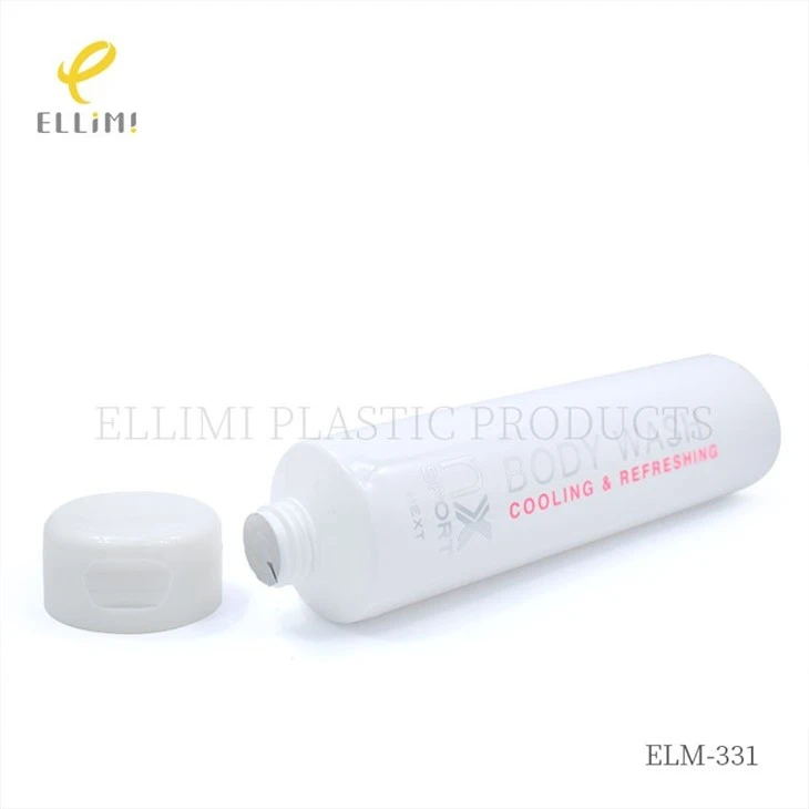 50ml Round Flip-Top Cosmetic Tube For Hair & Body Wash suppliers