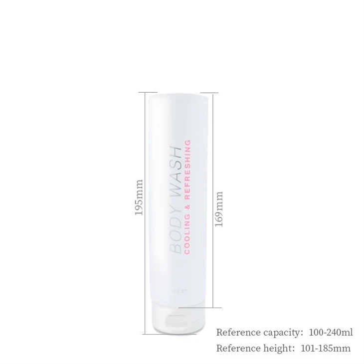 50ml Round Flip-Top Cosmetic Tube For Hair & Body Wash price