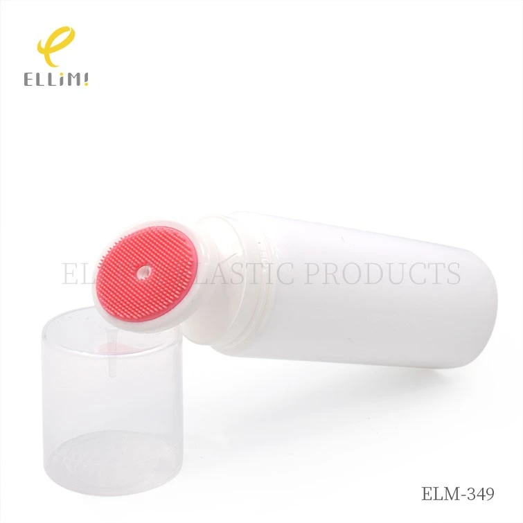 50mm Silicone Brush Face Wash Cosmetic Tube - Refillable Plastic Cosmetic factory