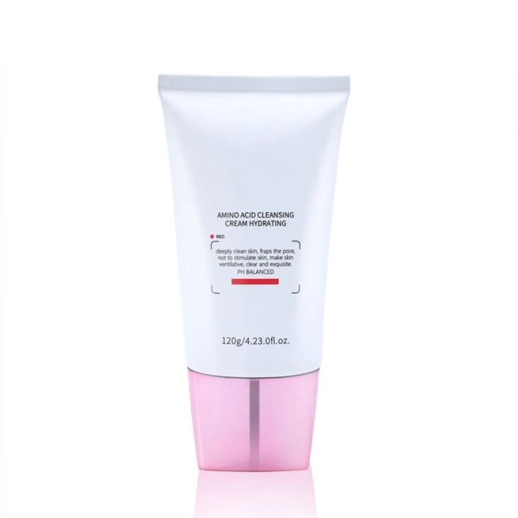Cosmetic Flat Oval Tubes With Double Flat Cap