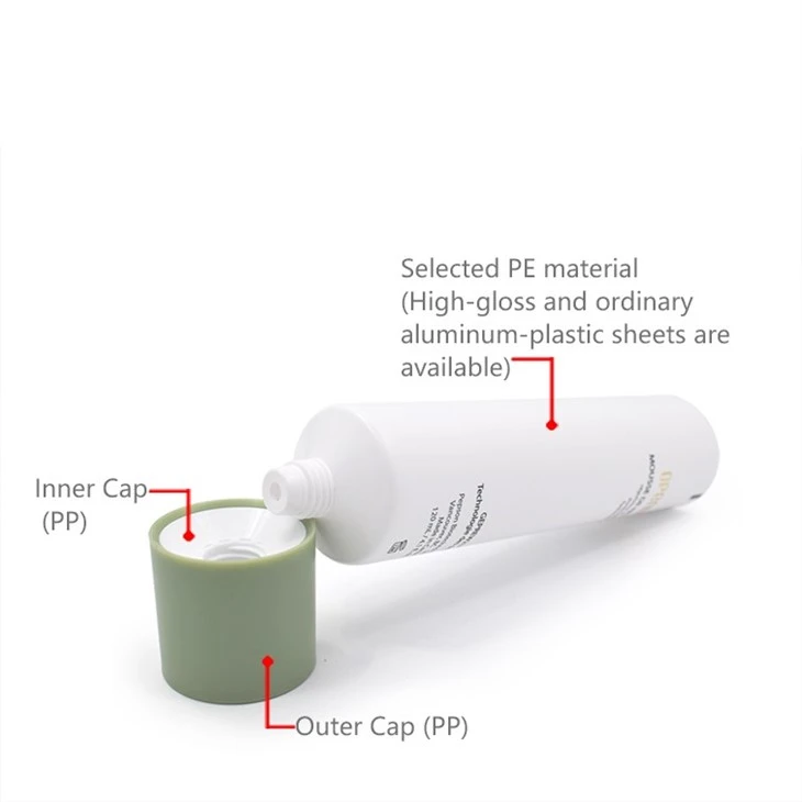 Cosmetic Tubes With Lids