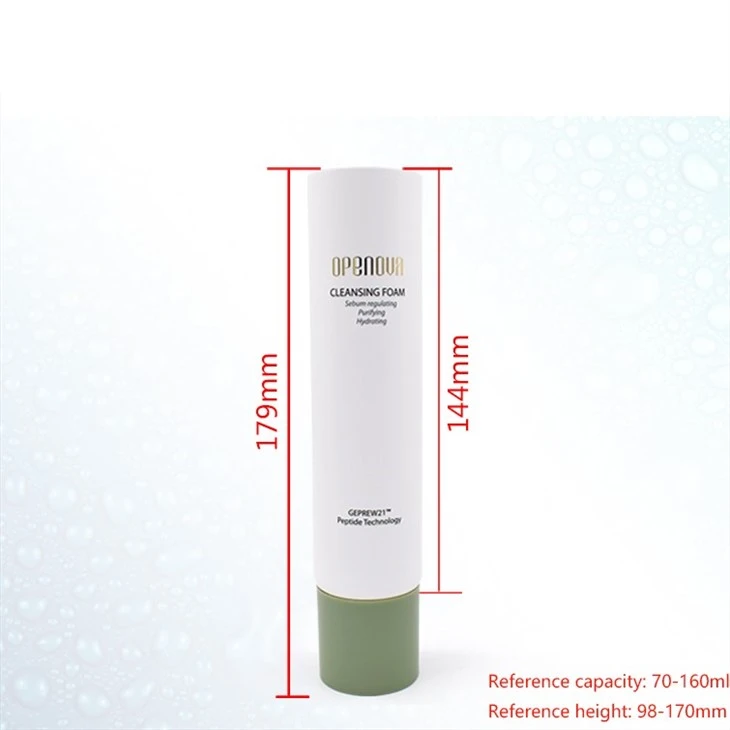 Cosmetic Tubes With Lids