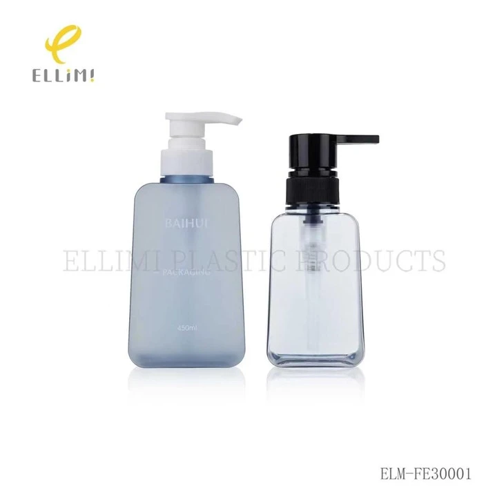 Custom Logo Frosted PETG Pump Bottles For Skincare Haircare Packaging Wholesale high quality