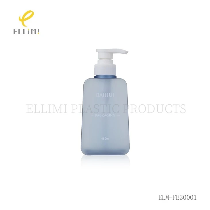 Custom Logo Frosted PETG Pump Bottles For Skincare Haircare Packaging Wholesale price