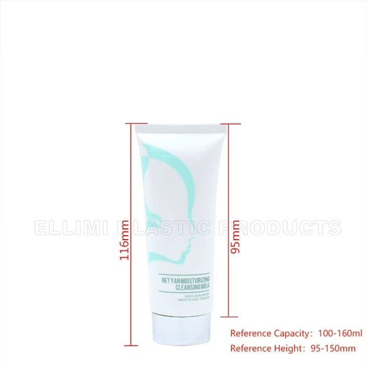 Double Layer Flat Cover Tube For Skincare