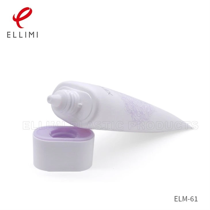 Double Layer Long Oval Flat Cover Tube
