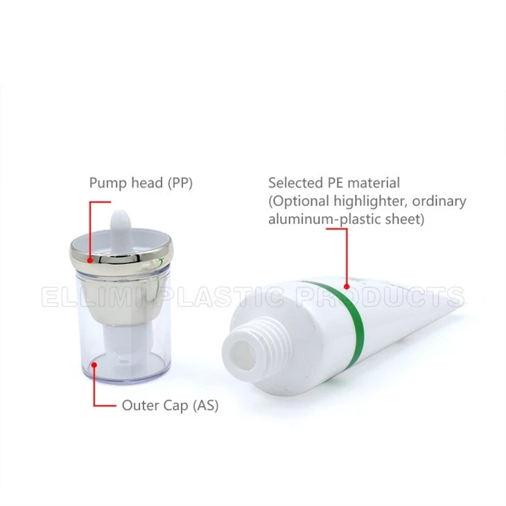 Drum-rim Pump Head Cap Tube Is Suitable For All Kinds Of Sunscreen Lotion