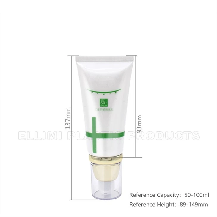 Drum-rim Pump Head Cap Tube Is Suitable For All Kinds Of Sunscreen Lotion