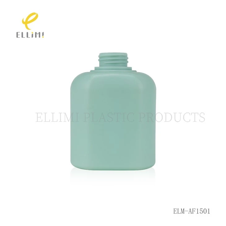 Mint Green PE Plastic Lotion Pump Bottles, Rounded Square Shape For Personal Care best